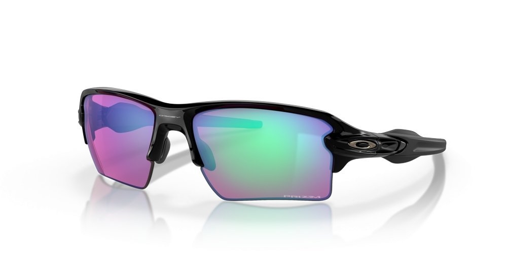 Oakley Flak 2.0 Sunglasses Polished Black Frame PRIZM Golf Lens XL
