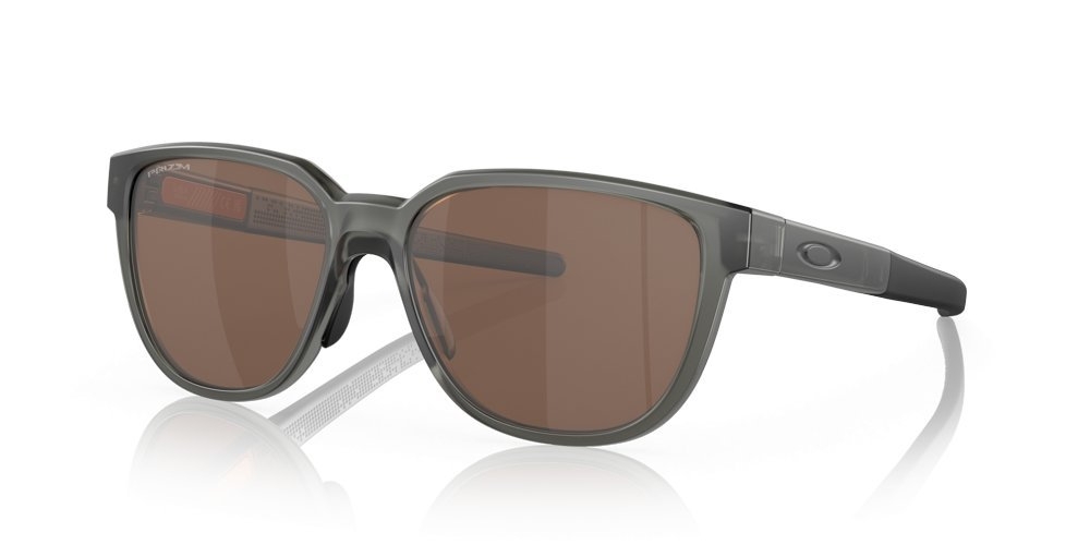 Oakley Actuator Sunglasses Matte Grey Smoke Frame PRIZM Tungsten Lens
