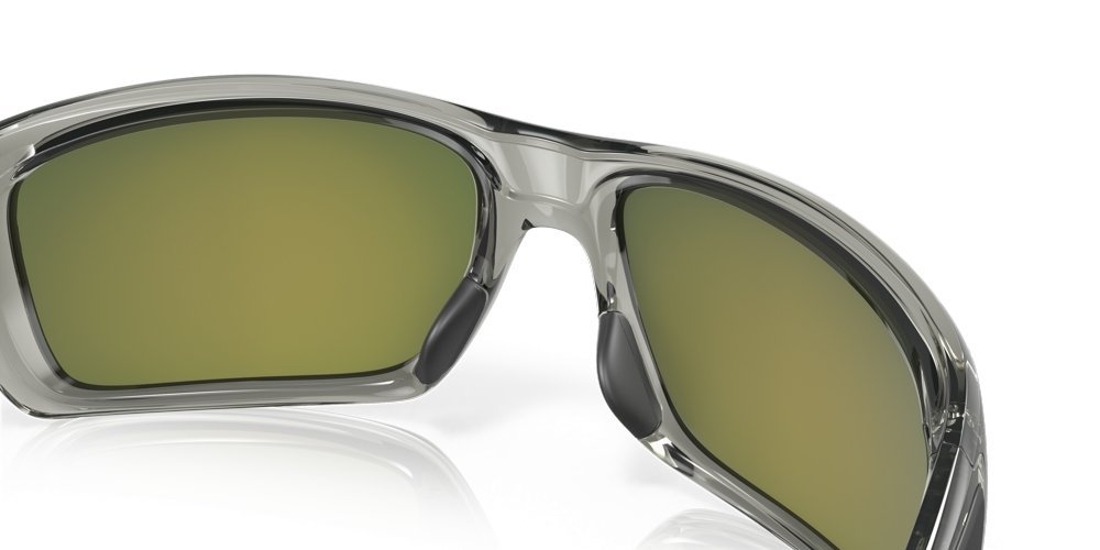 Oakley Turbine Sunglasses Grey Ink Frame Polarized PRIZM Ruby Lens