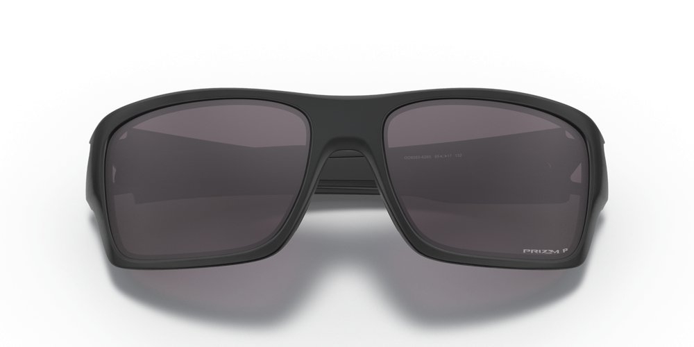Oakley Turbine Polarised Sunglasses Matte Black Frame PRIZM Grey Lens