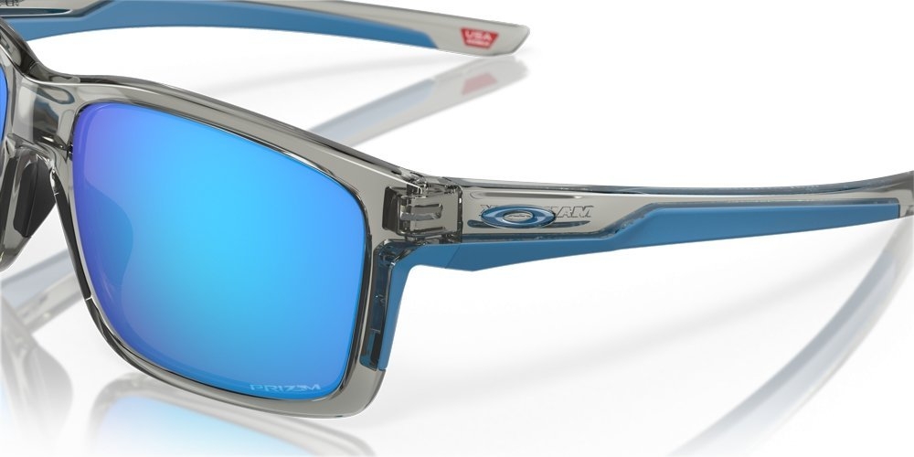 Oakley Mainlink Sunglasses Grey Ink Frame PRIZM Sapphire Lens