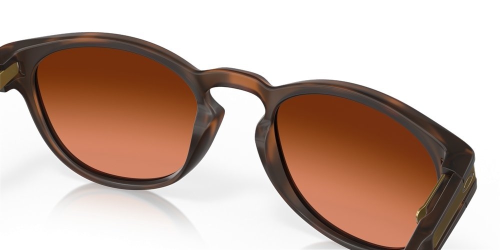 Oakley Latch Sunglasses Matte Brown Tortoise Frame PRIZM Brown Gradient Lens