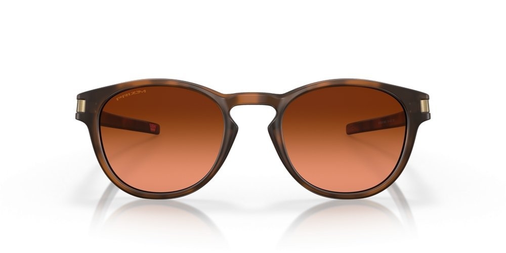 Oakley Latch Sunglasses Matte Brown Tortoise Frame PRIZM Brown Gradient Lens