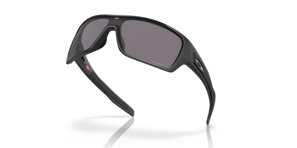 Oakley Turbine Rotor Polarised Sunglasses Matte Black Frame PRIZM Grey Lens