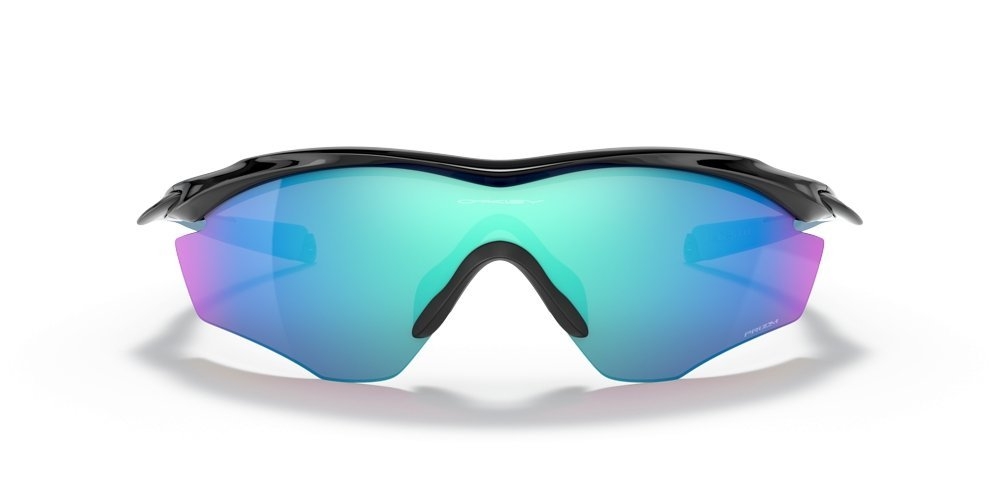 Oakley M2 Frame XL Sunglasses Polished Black Frame PRIZM Sapphire Lens