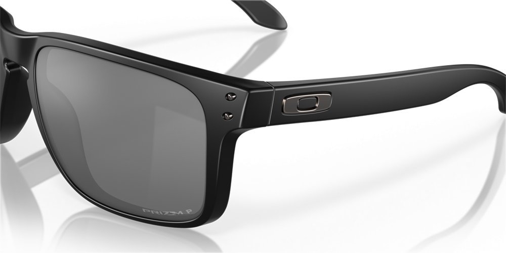 Oakley Holbrook XL Polarised Sunglasses Matte Black Frame PRIZM Black Lens