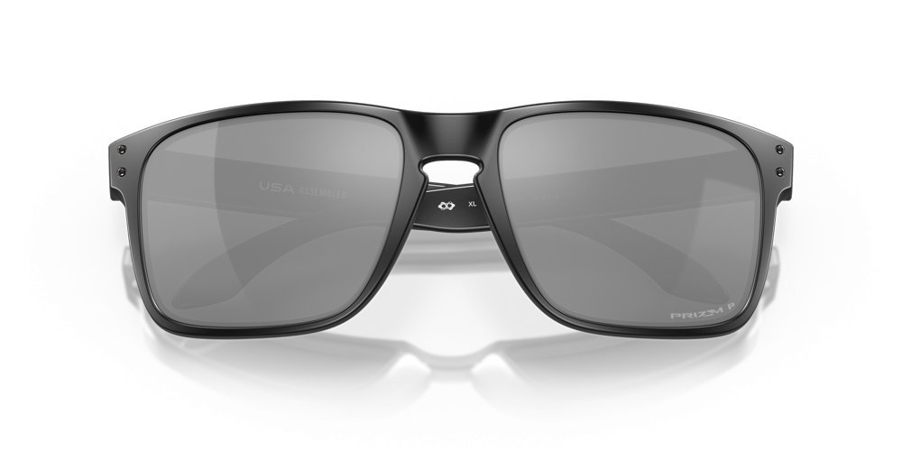 Oakley Holbrook XL Polarised Sunglasses Matte Black Frame PRIZM Black Lens