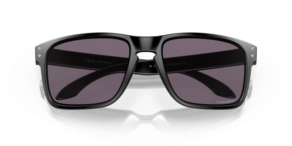 Oakley Holbrook XL Sunglasses Matte Black Frame PRIZM Grey Lens