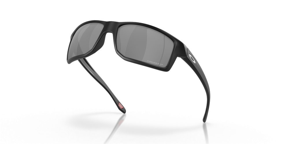 Oakley Gibston Polarised Sunglasses Matte Black Frame PRIZM Black Lens