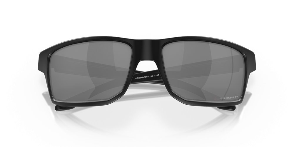 Oakley Gibston Polarised Sunglasses Matte Black Frame PRIZM Black Lens