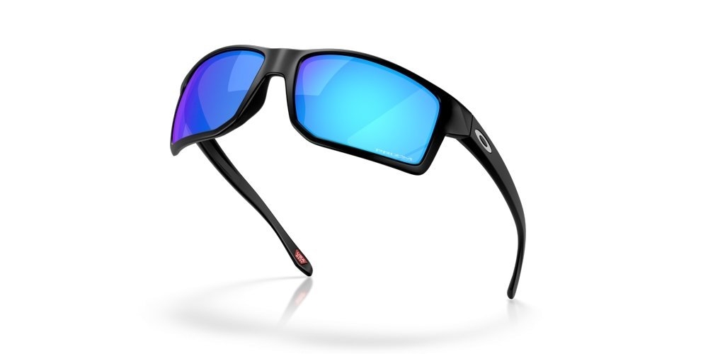 Oakley Gibston XL Sunglasses Matte Black Frame PRIZM Sapphire Lens