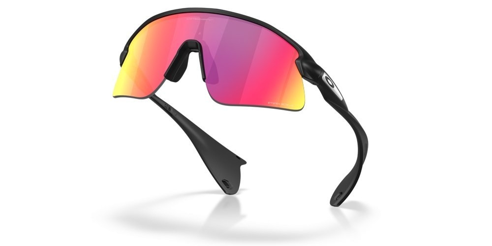 Oakley Stunt Devil Sunglasses Matte Black Frame PRIZM Road Lens