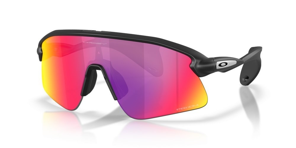 Oakley Stunt Devil Sunglasses Matte Black Frame PRIZM Road Lens
