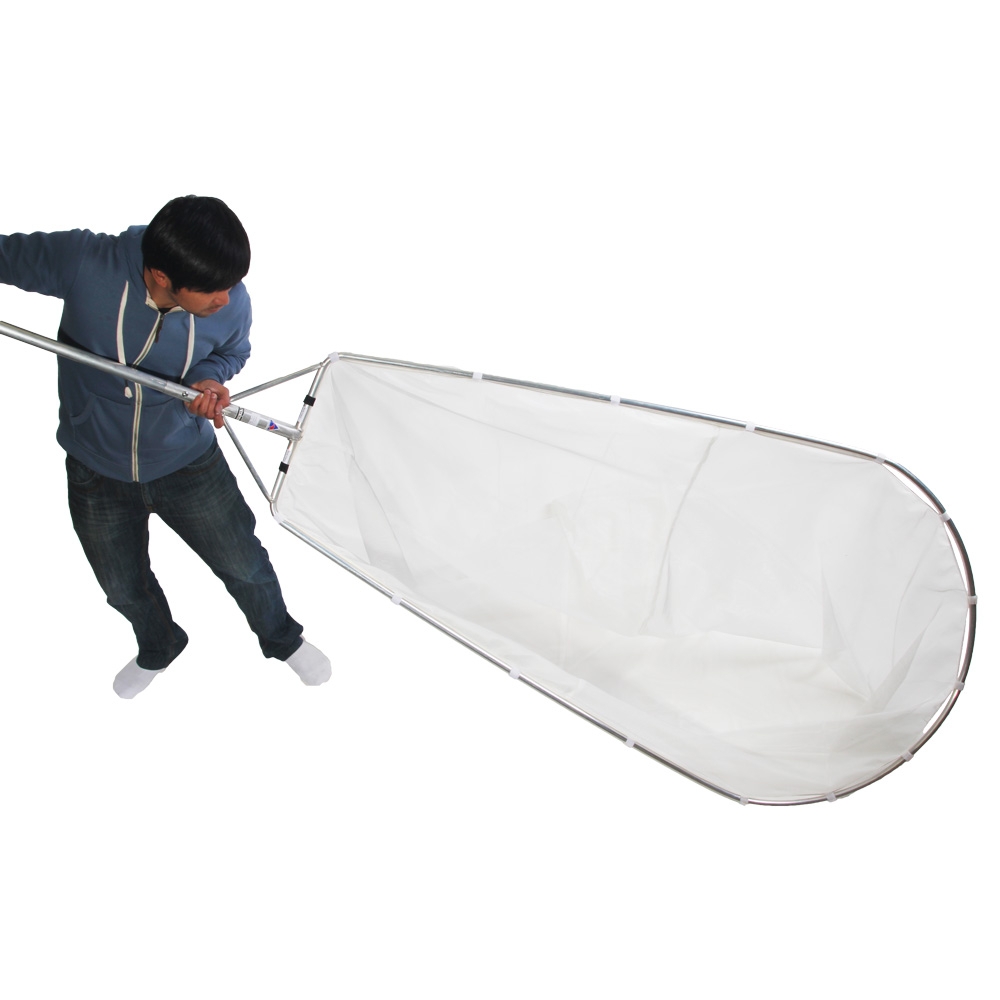 Nacsan Whitebait Scoop Net with Trap 4.5m