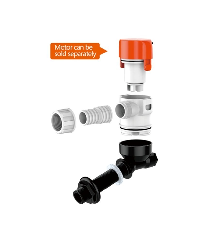 Seaflo 13E Series Livewell-Baitwell Pump 1100GPH 12V