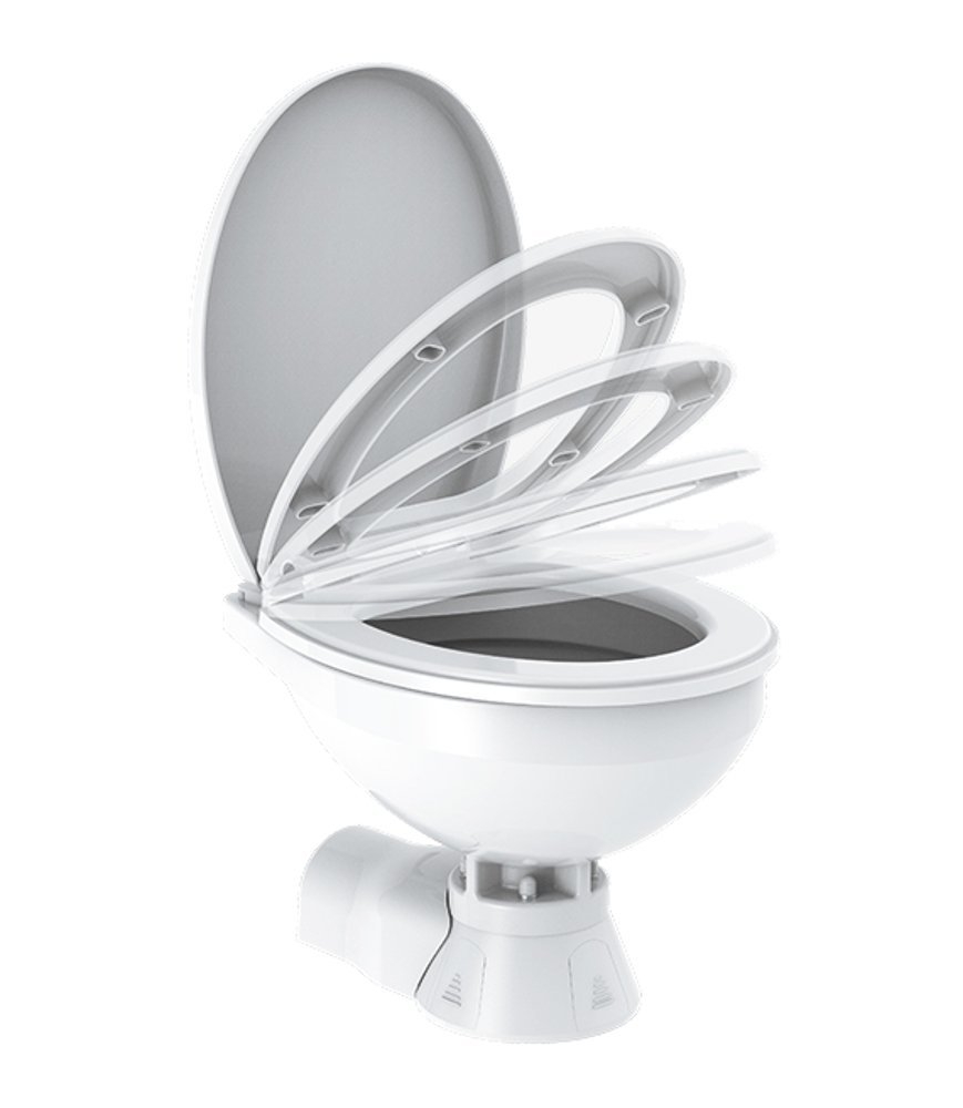 Seaflo Quiet Flush Electric Freshwater Marine Toilet 12V