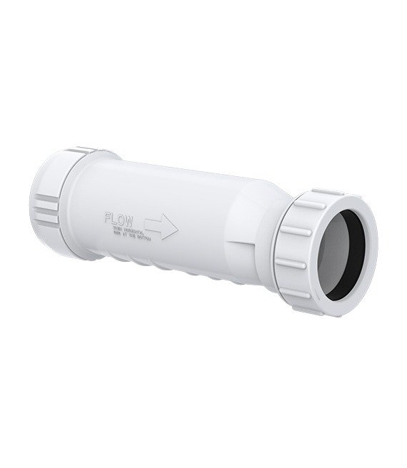 Seaflo PVC Waste Water Check Valve White