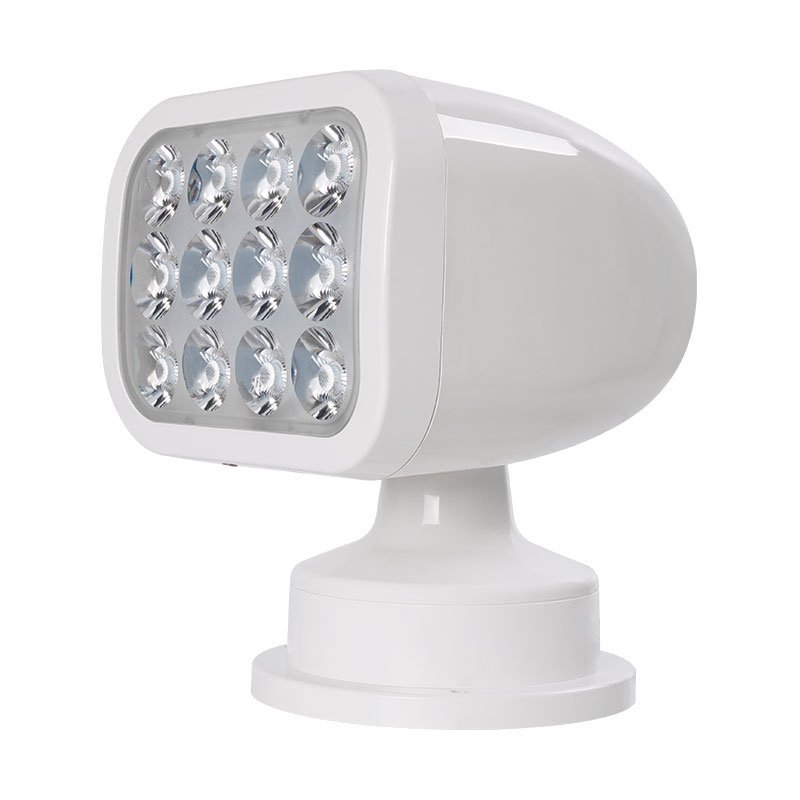Seaflo Remote Control LED Searchlight 2700 Lumens Warm