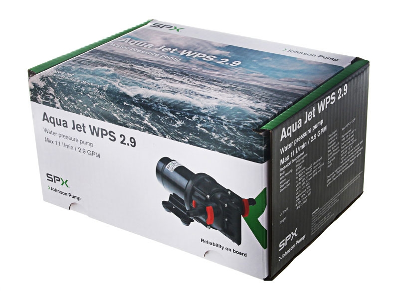 Johnson Aqua Jet WPS 2.9 Water Pressure Pump 2.9GPM 12v