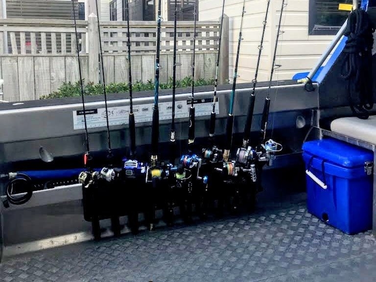 GR8NZLIFE S3 Removable 10 Rod Rack Black