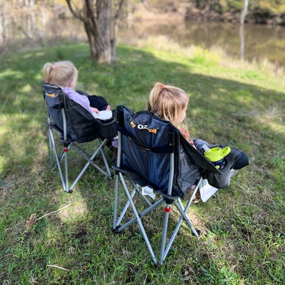 OZtrail Junior Moon Foldable Camping Chair Blue