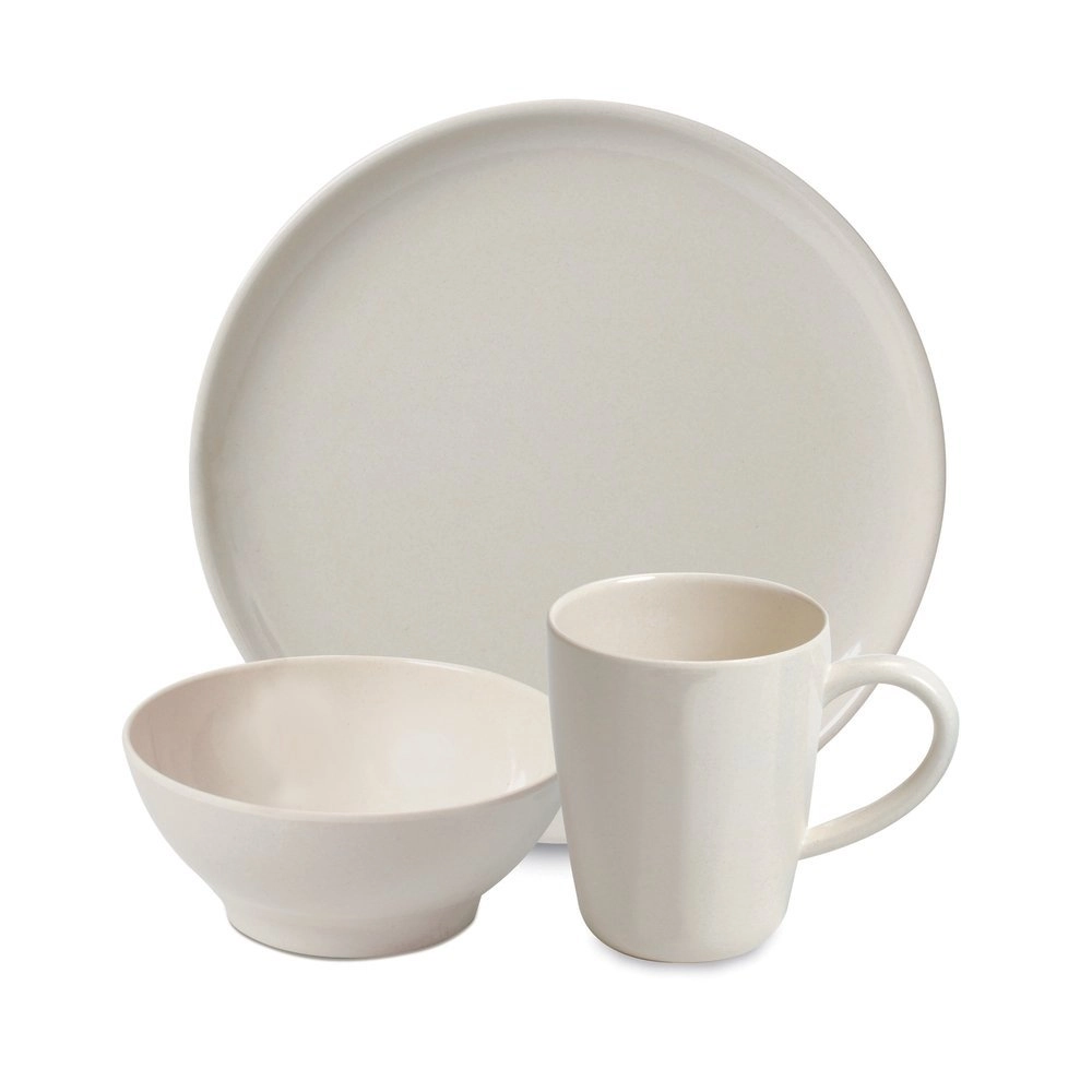 Campfire Bamboo Set Cream 12pc Campfire Bamboo Set Cream 12pc