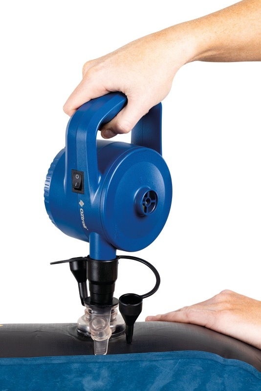 OZtrail Hi Flo Rechargeable Air Pump 12V