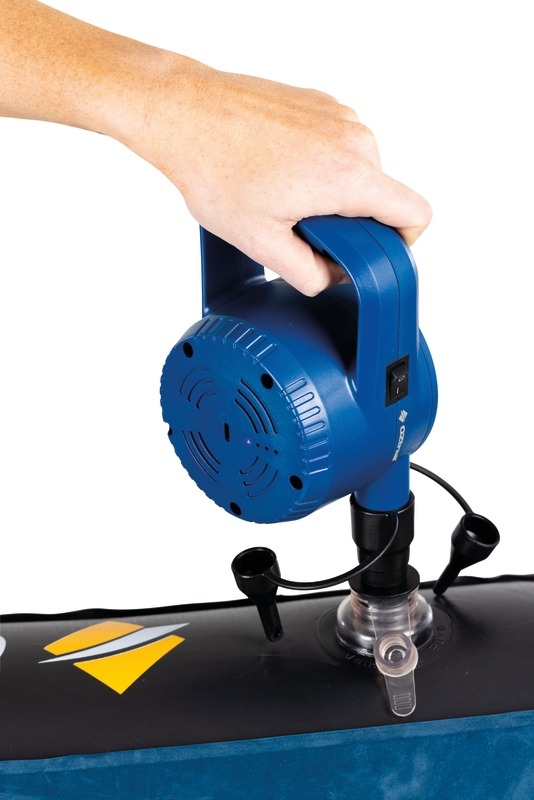 OZtrail Hi Flo Rechargeable Air Pump 12V