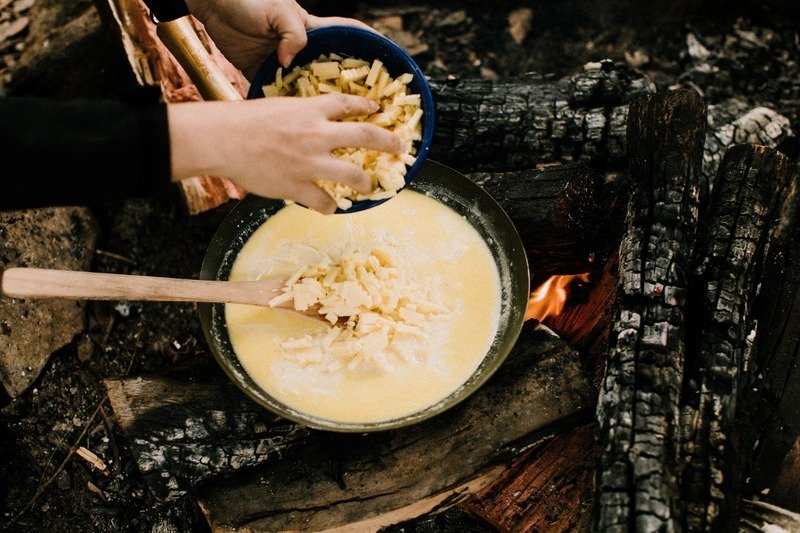 Campfire Non-Stick Steel Frying Pan 28cm