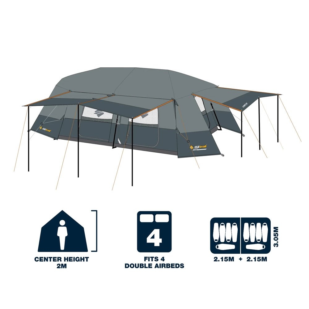 OZtrail Fast Frame Headland 10 Person Tent