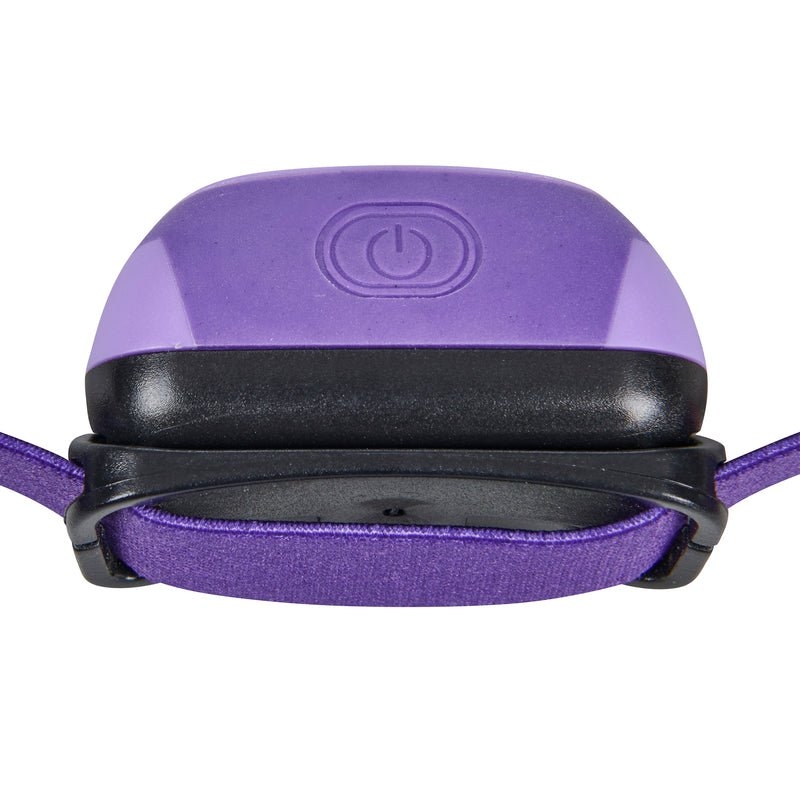 OZtrail Lumos Twinkle Kids Rechargeable Headlamp 80lm Purple