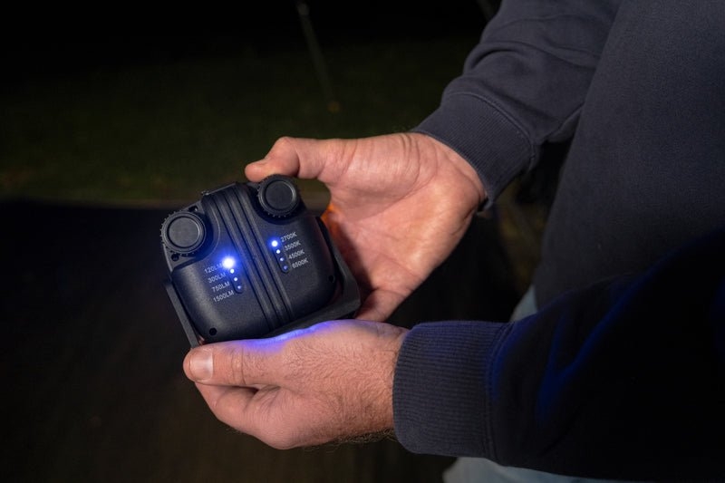 OZtrail Lumos DialBright Rechargeable Work Light 1500lm