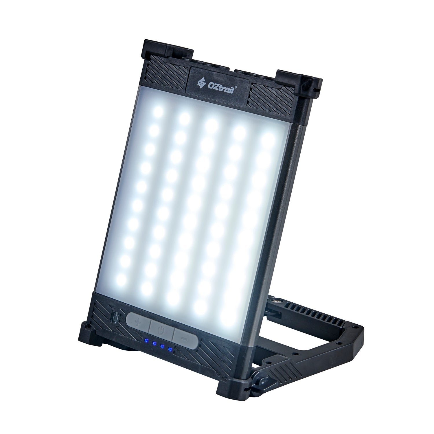 OZtrail Lumos Rechargeable LED Camping Panel Light with Magnetic Stand 1600lm