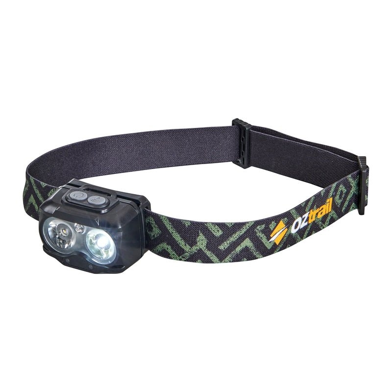 OZtrail Lumos FP200 Rechargeable Headlamp 200lm