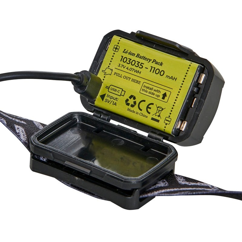 OZtrail Lumos FP500 Rechargeable Headlamp 500lm