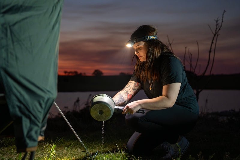 OZtrail Lumos FP500 Rechargeable Headlamp 500lm