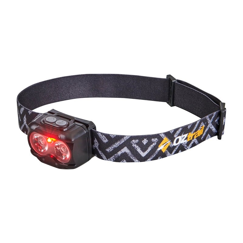 OZtrail Lumos FP500 Rechargeable Headlamp 500lm