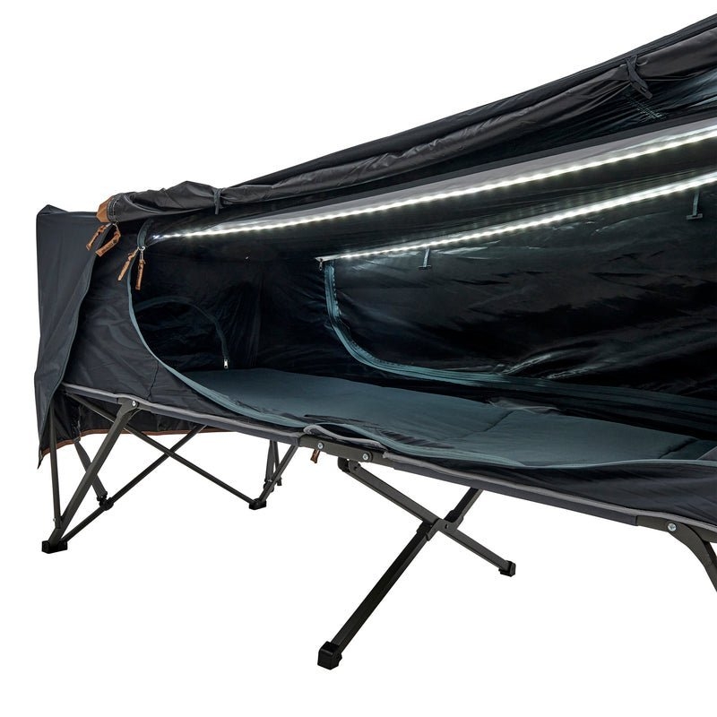 OZtrail Easy Fold BlockOut Lumos Stretcher Tent 1 Person