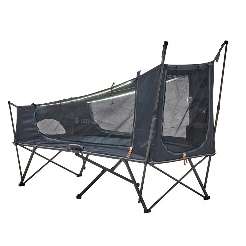 OZtrail Easy Fold BlockOut Lumos Stretcher Tent 1 Person