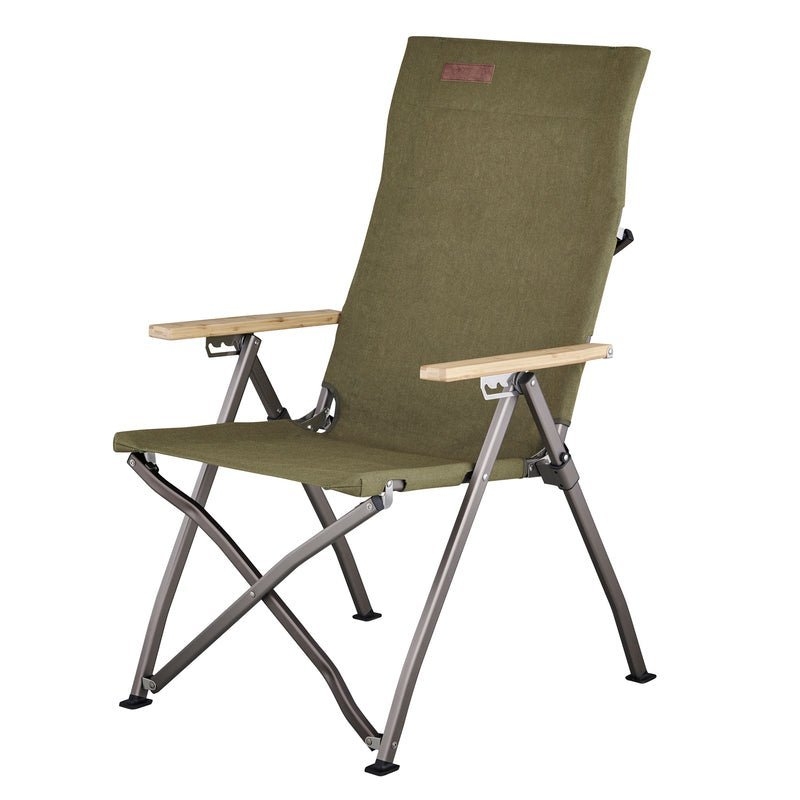 OZtrail Cape Series Recliner Arm Chair Olive