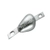 Tecnoseal Tear Drop Bolt On Slotted Anode 1kg 120mm x 78mm