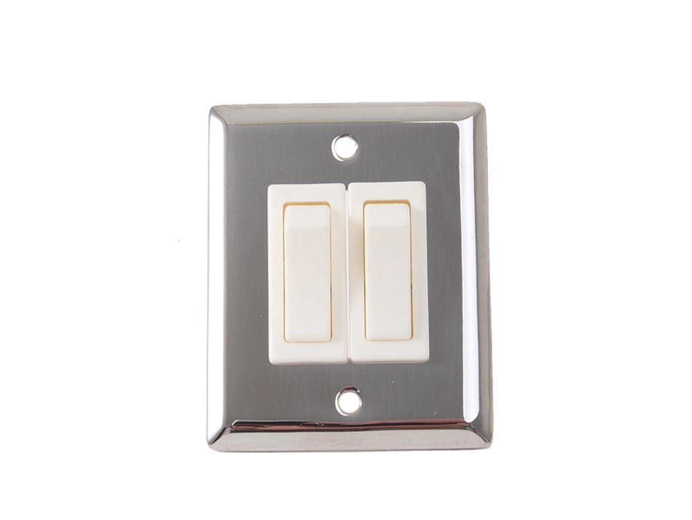 Stainless Steel Wall Light Switch 2 Way
