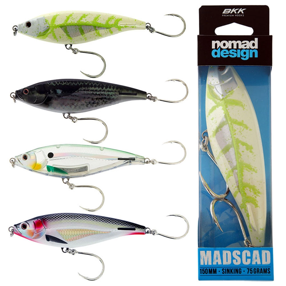 Nomad Design Madscad Stickbait Lure 150mm 75g Nomad Design Madscad Stickbait Lure 150mm 75g