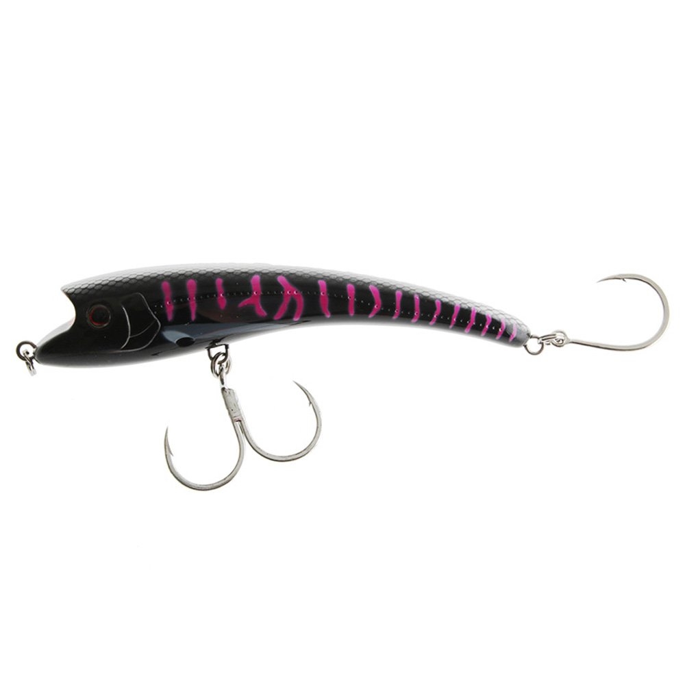Nomad Design Maverick Topwater Lure 140mm 45g Black Pink Mackerel