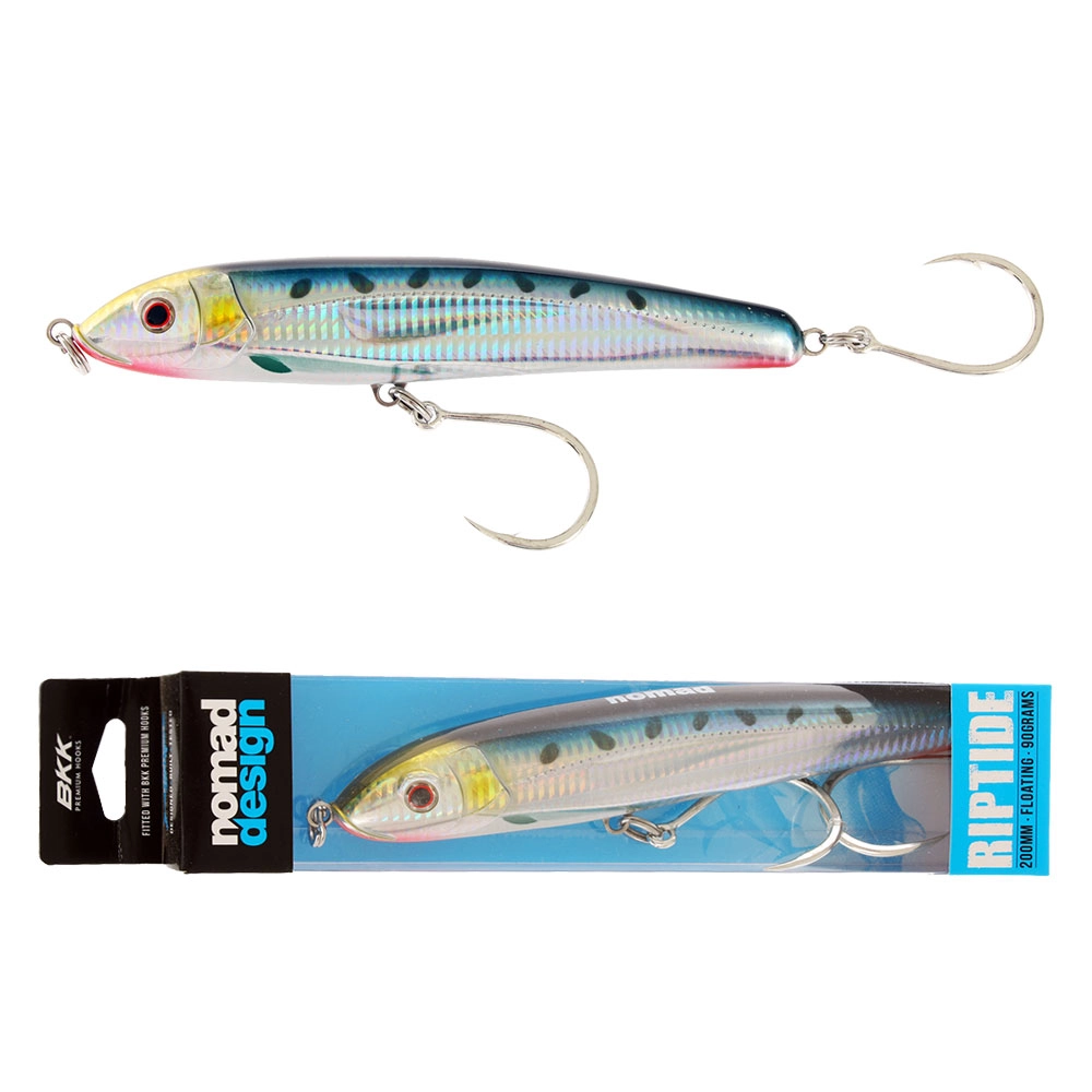 Nomad Design Riptide Floating Stickbait 200mm Sardine Nomad Design Riptide Floating Stickbait 200mm Sardine