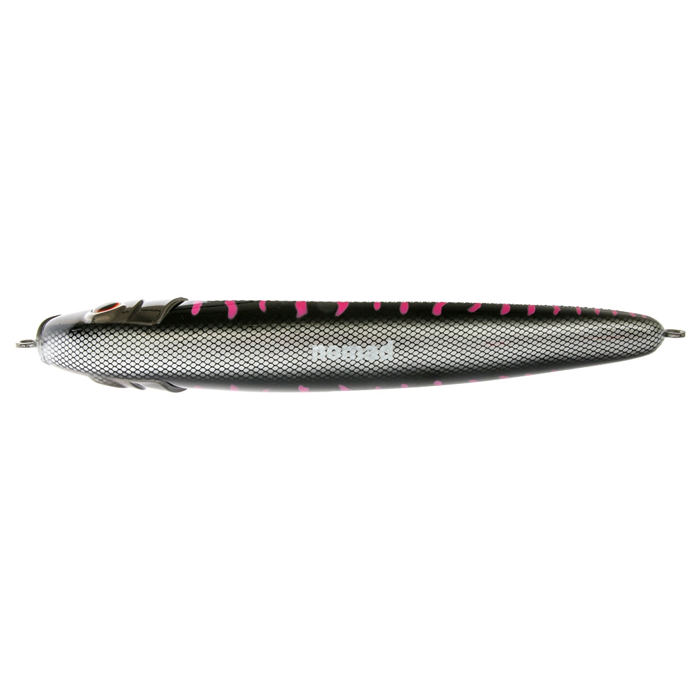 Nomad Design Riptide Floating Stickbait Lure 265mm Black Pink Mackerel