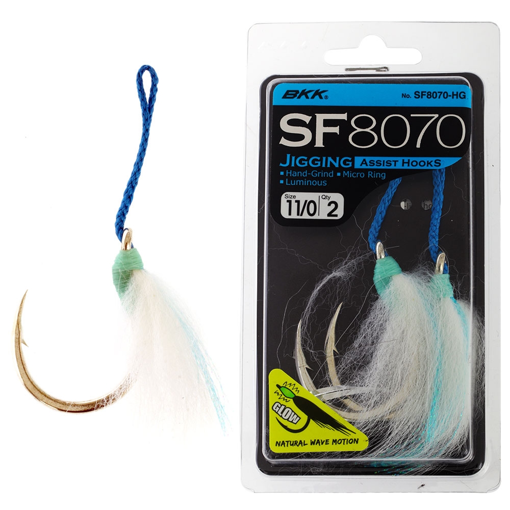 BKK SF8070 Jig Assist Hook 11/0 Qty 2