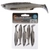 Savage Gear LB 3D Bleak Paddle Tail Softbait 8cm Bleak Qty 5