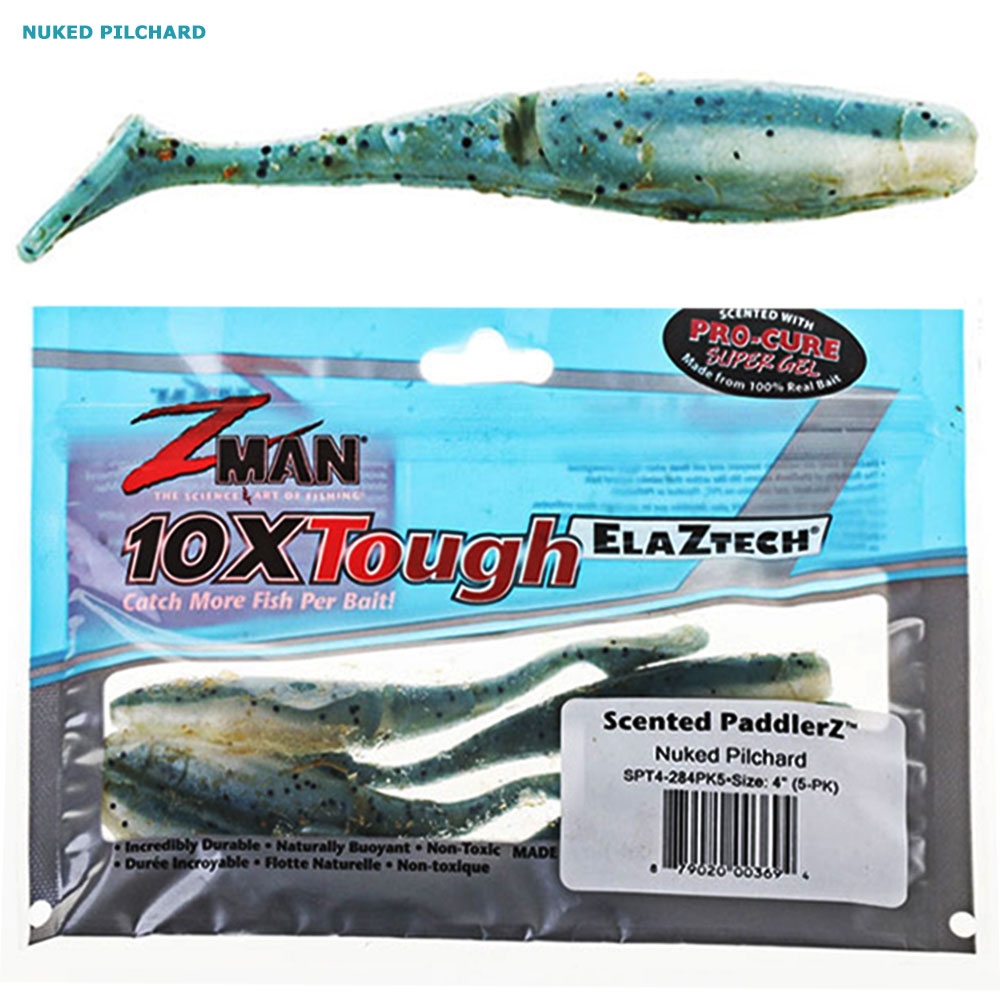 Z-Man PaddlerZ Scented Soft Bait 10cm