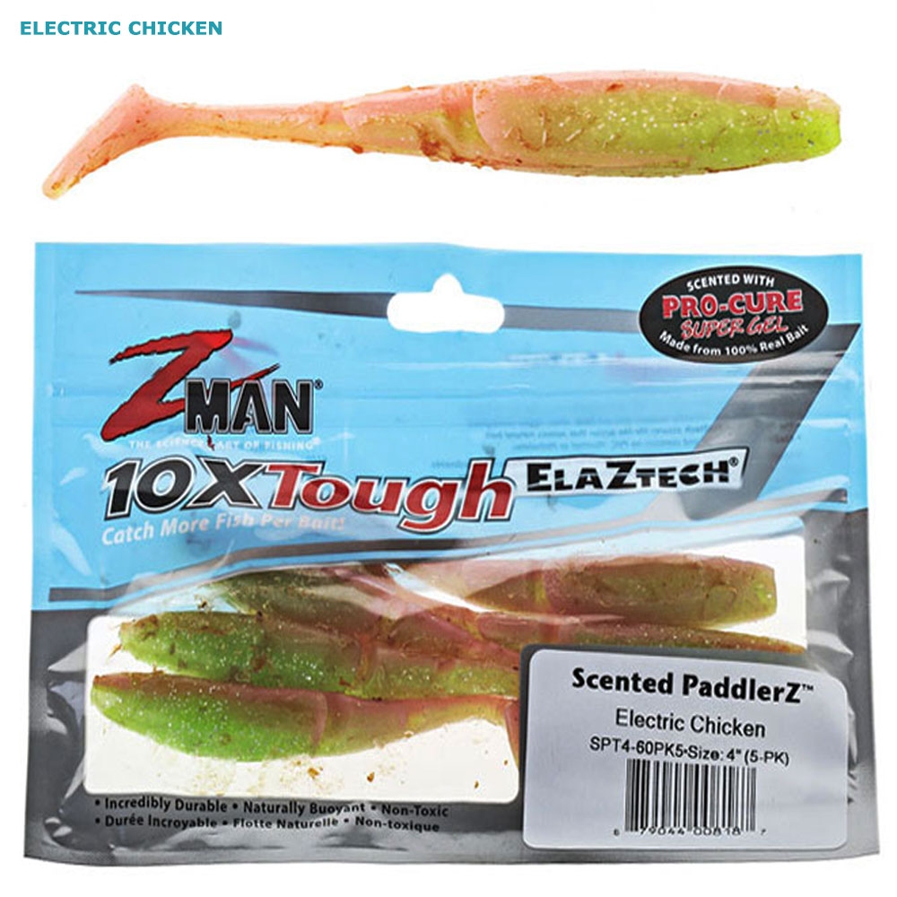 Z-Man PaddlerZ Scented Soft Bait 10cm